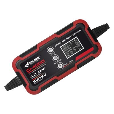 CI-4000 Pb a Li-ion nabíječka baterií 6/12V DC, IP54, 2A/4A